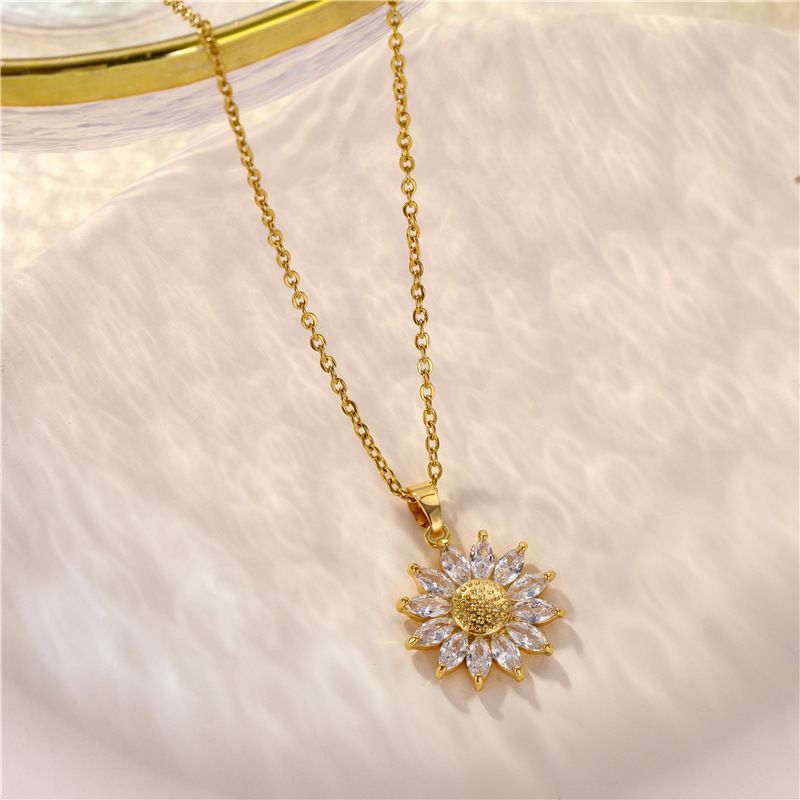 Girasol de Cristal Dorado